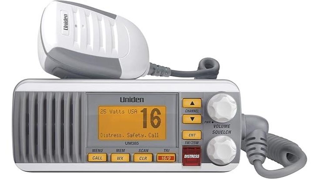 uniden 25w marine radio