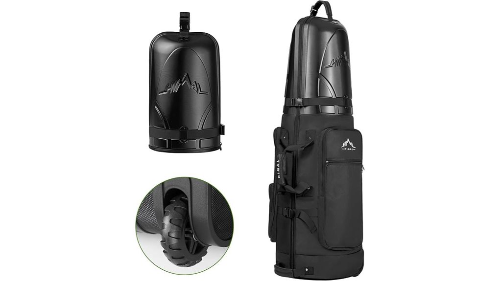 unihimal wheeled golf bag
