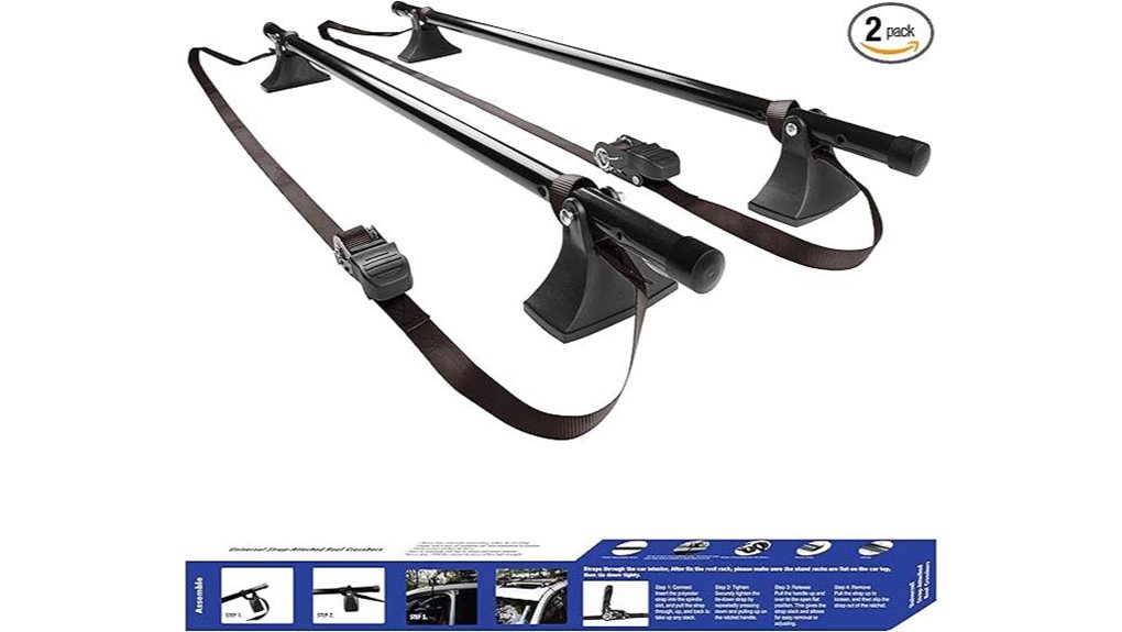 universal dual roof bars
