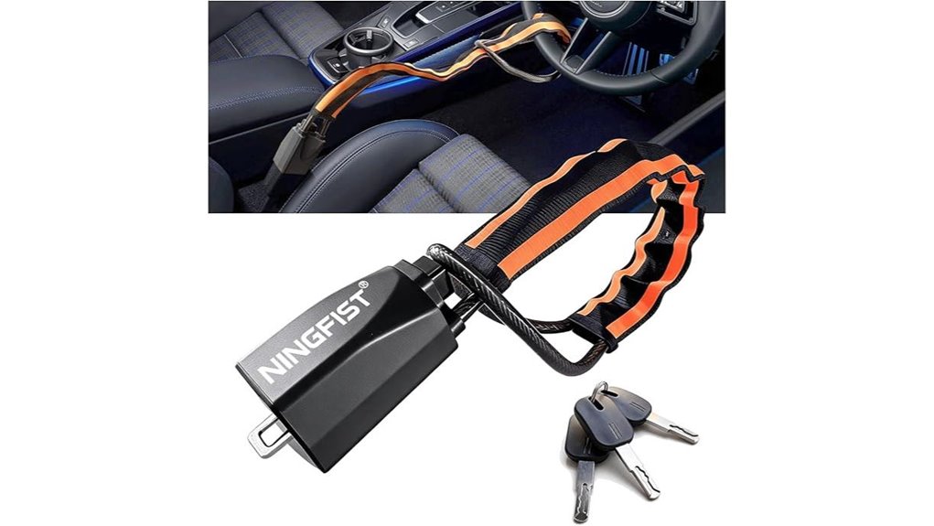 universal steering anti theft lock