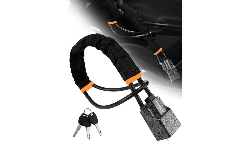 universal steering seat lock