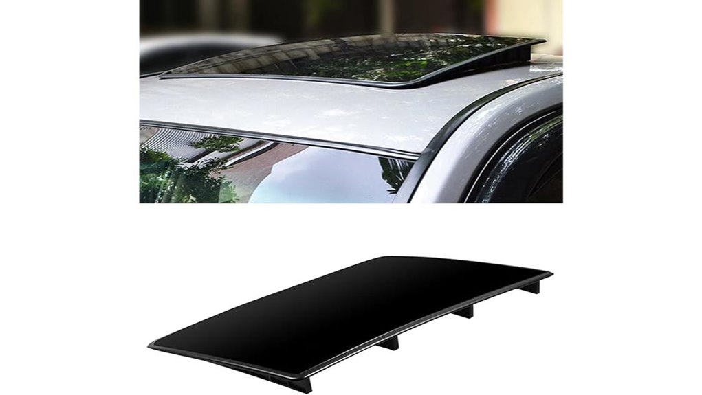 universal sunroof wind deflector