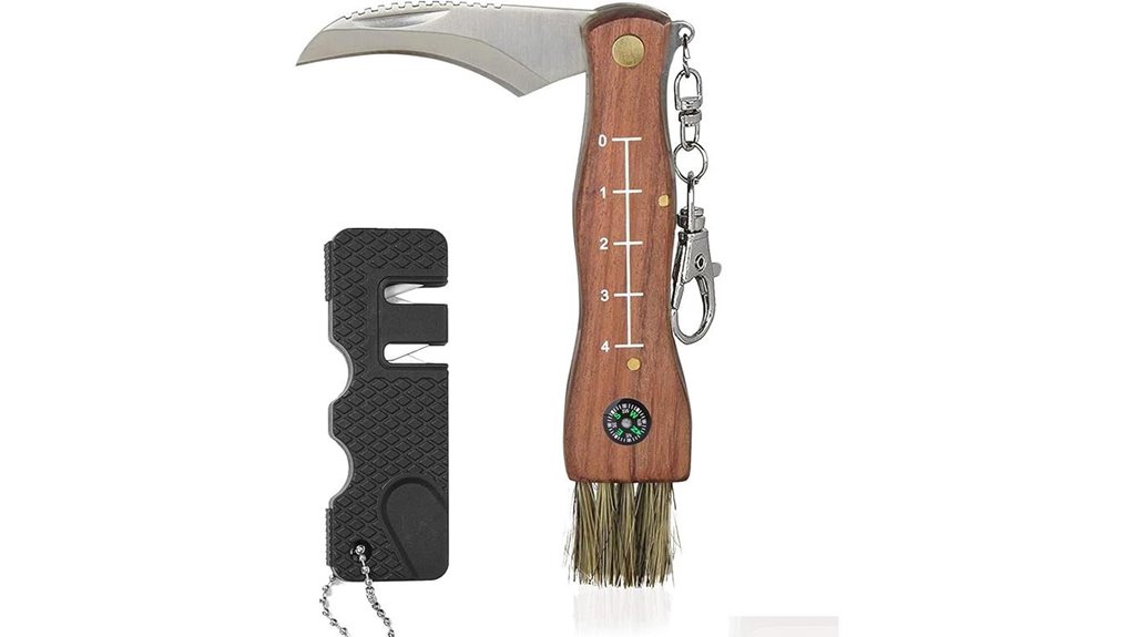 unlocked wooden mushroom knife