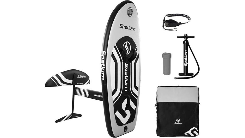 unpowered inflatable hydrofoil board