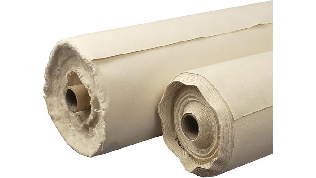 unprimed cotton duck canvas