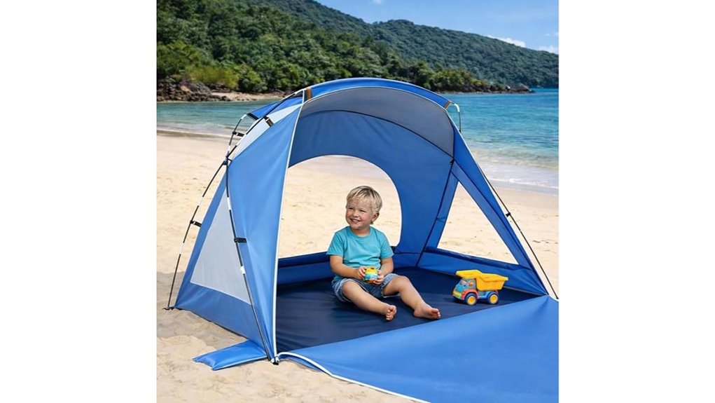 upf50 beach family shelter