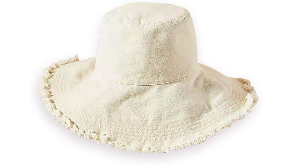 upf50 cotton bucket hats