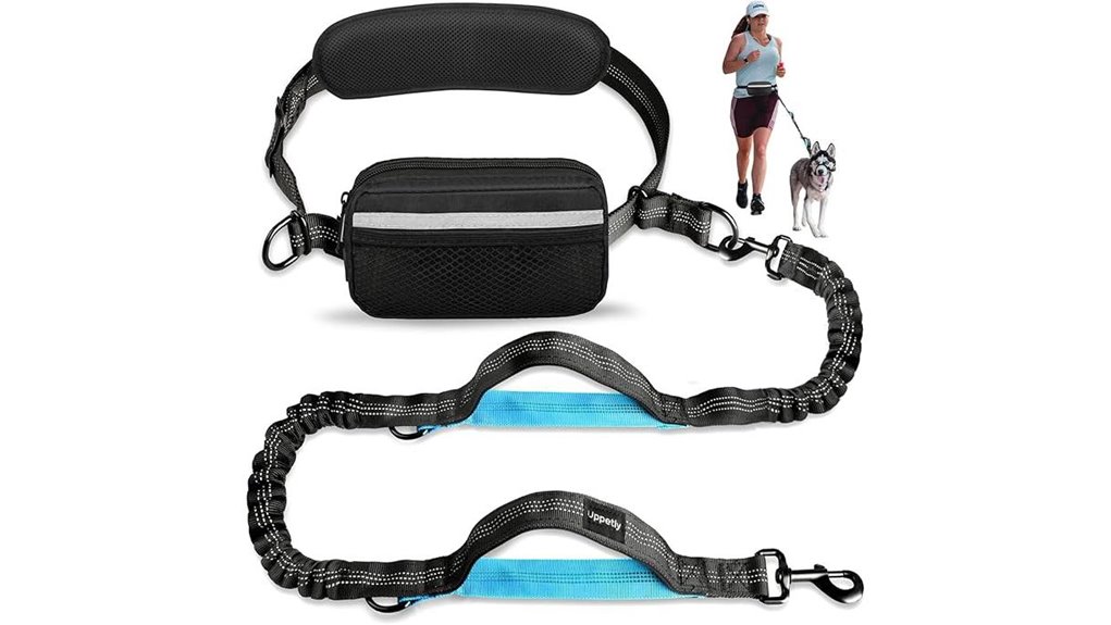 uppetly hands free zip leash