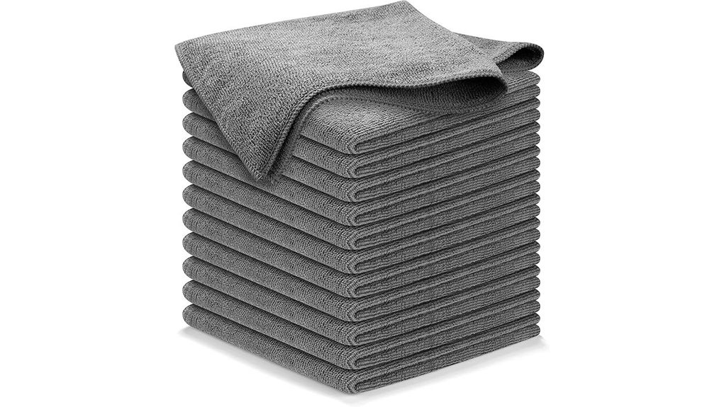 usanooks grey microfiber 12 pack