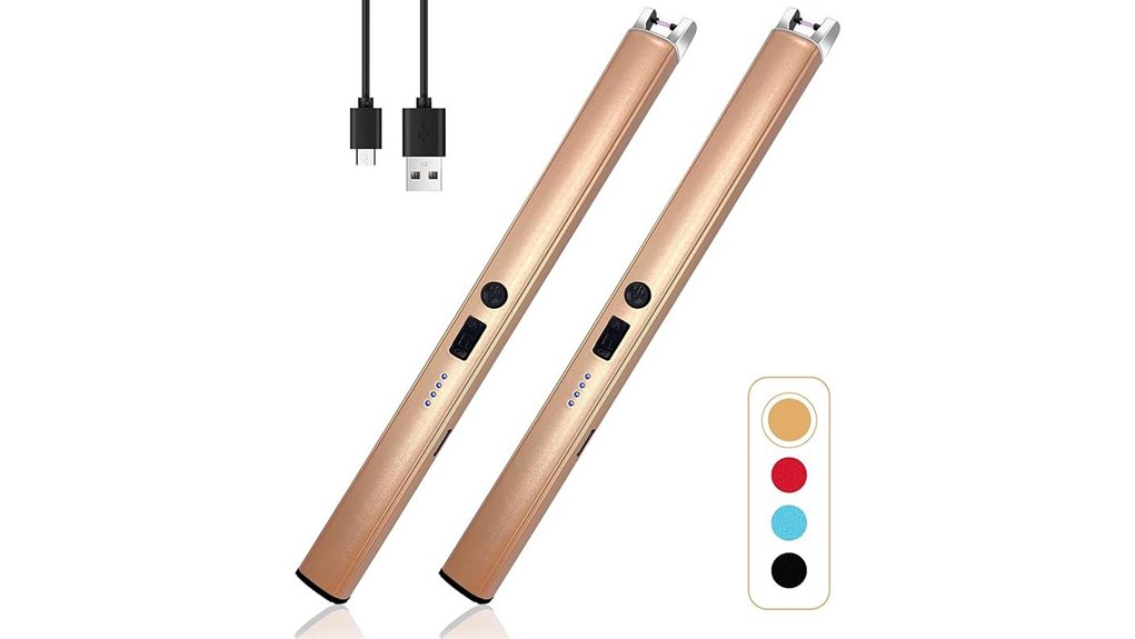 usb flameless champagne 2 pack