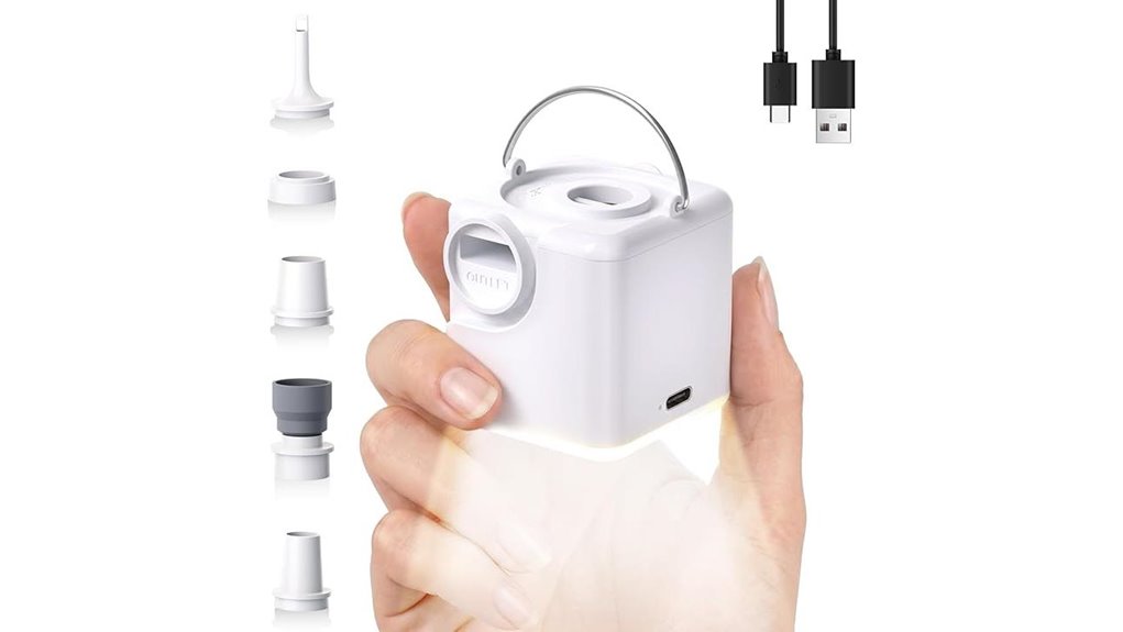 usb light pump five nozzles