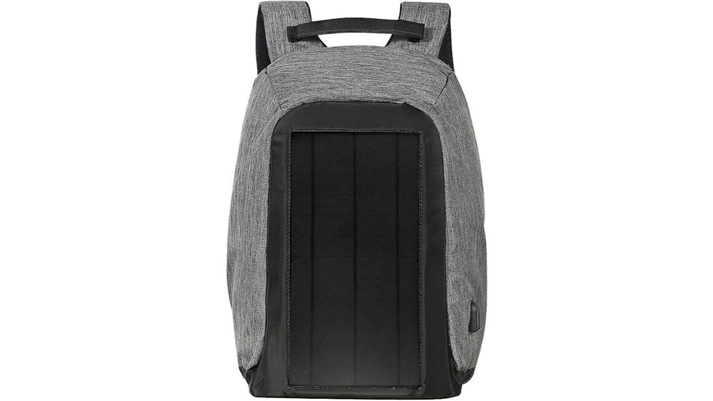usb solar anti theft backpack