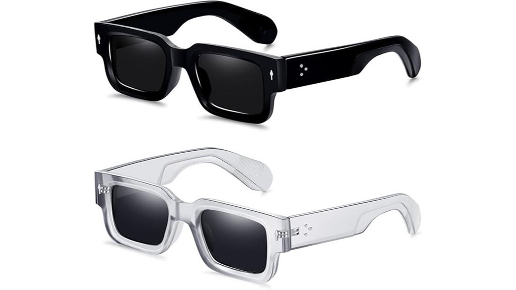 uv400 cool square sunglasses