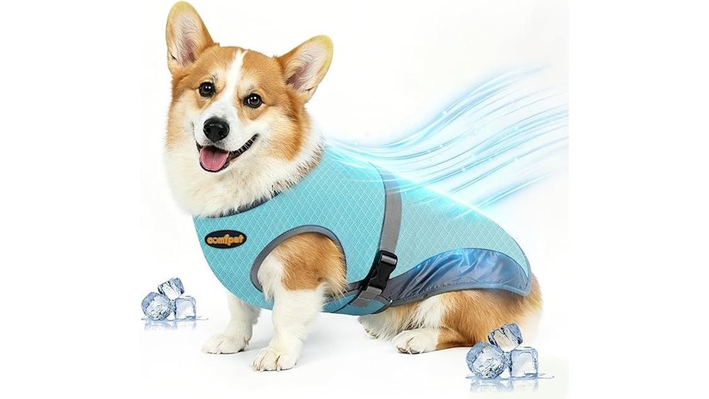 uv protected lightweight dog vest