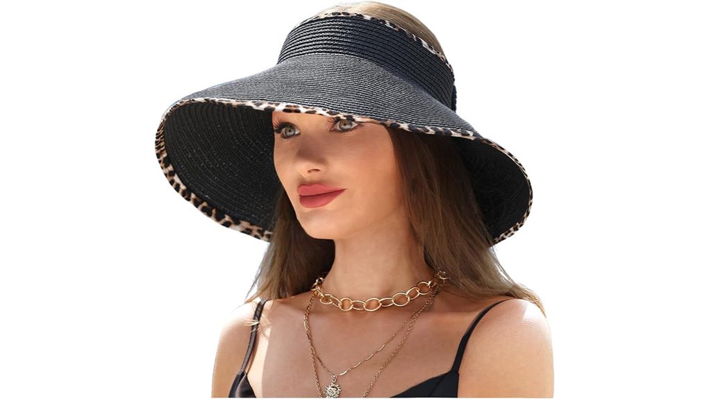 uv protective wide brim hat