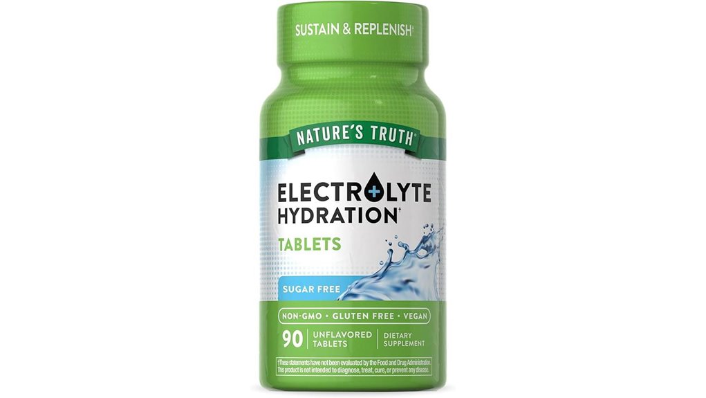 vegan no sugar electrolyte tablets