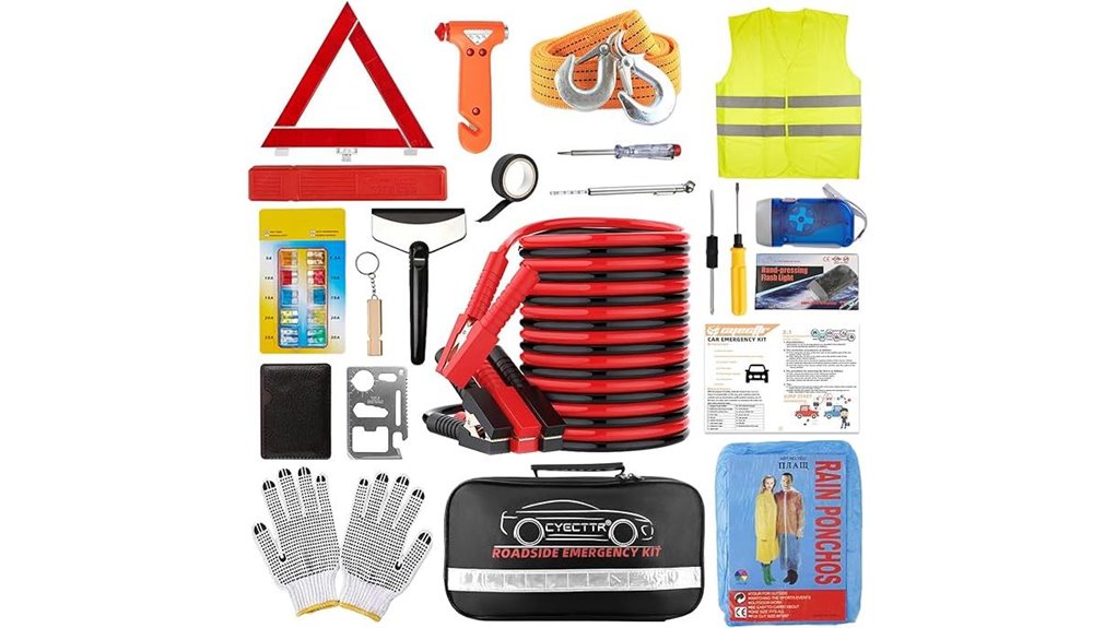 vehicle roadside jumper kit