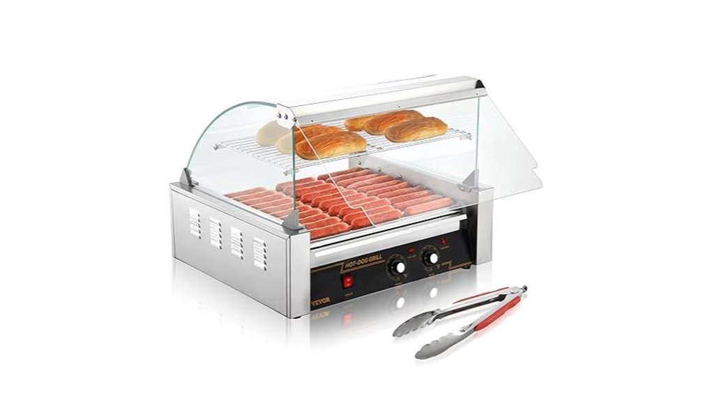 vevor 30 hot dog cooker