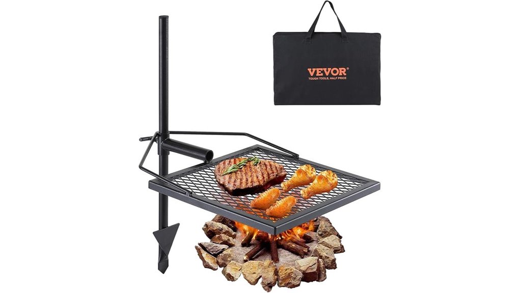 vevor swivel campfire grill