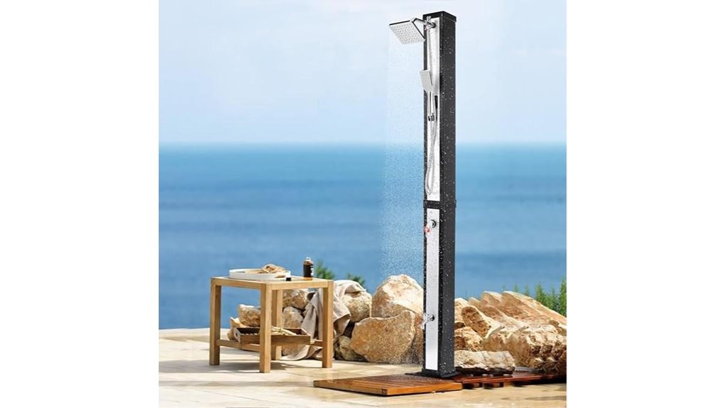 vingli solar outdoor shower
