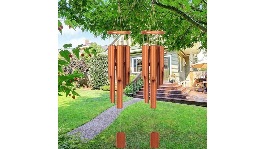 vinsot rustic wind chimes