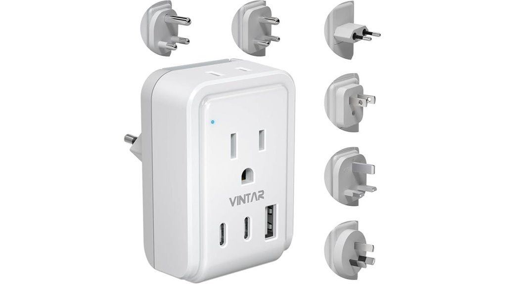 vintar universal 3 usb adapter