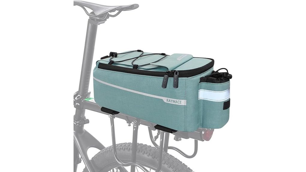 viridian green cooler bag
