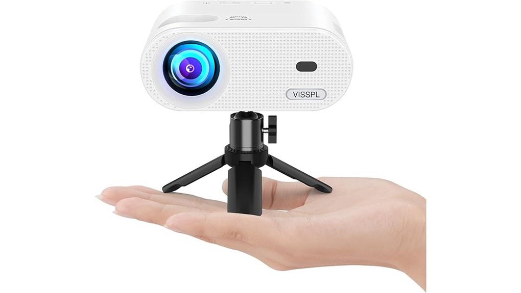 visspl mini 1080p projector