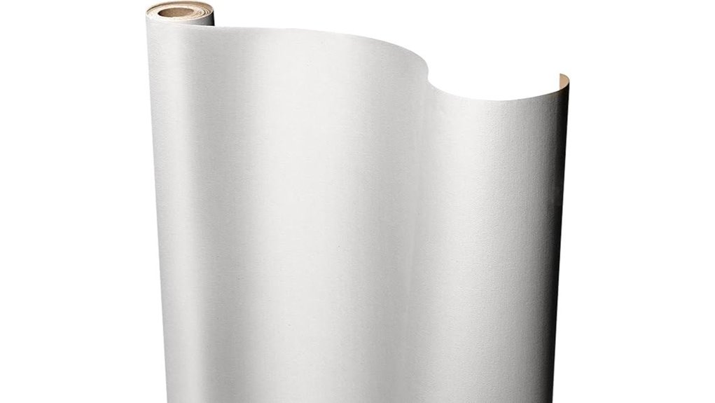 vivid double primed canvas roll