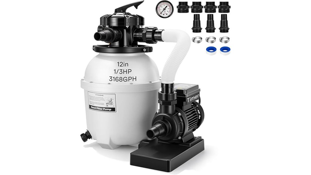 vivohome 0 4hp sand pump