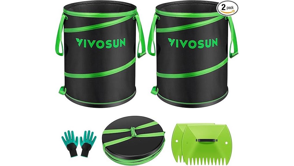vivosun 47 gal collapsible two pack