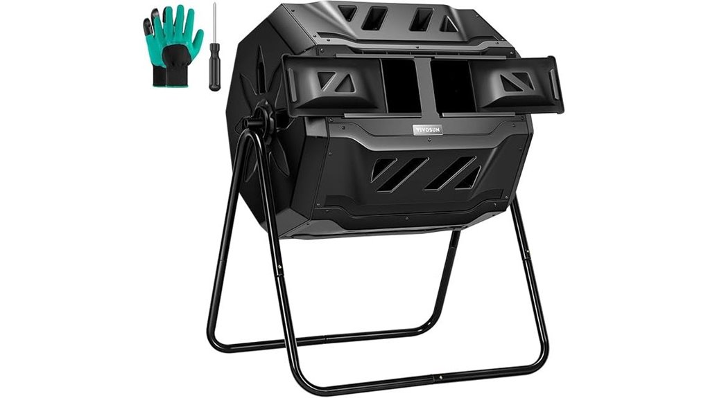vivosun outdoor tumbling bin