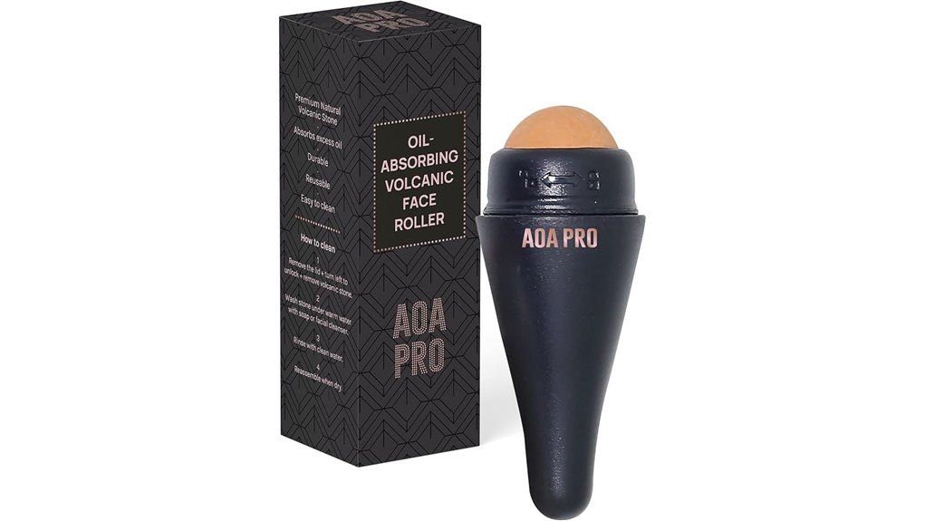 volcanic oil absorbing face roller