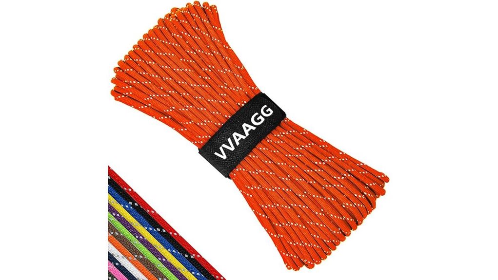 vvaagg 100ft reflective nylon