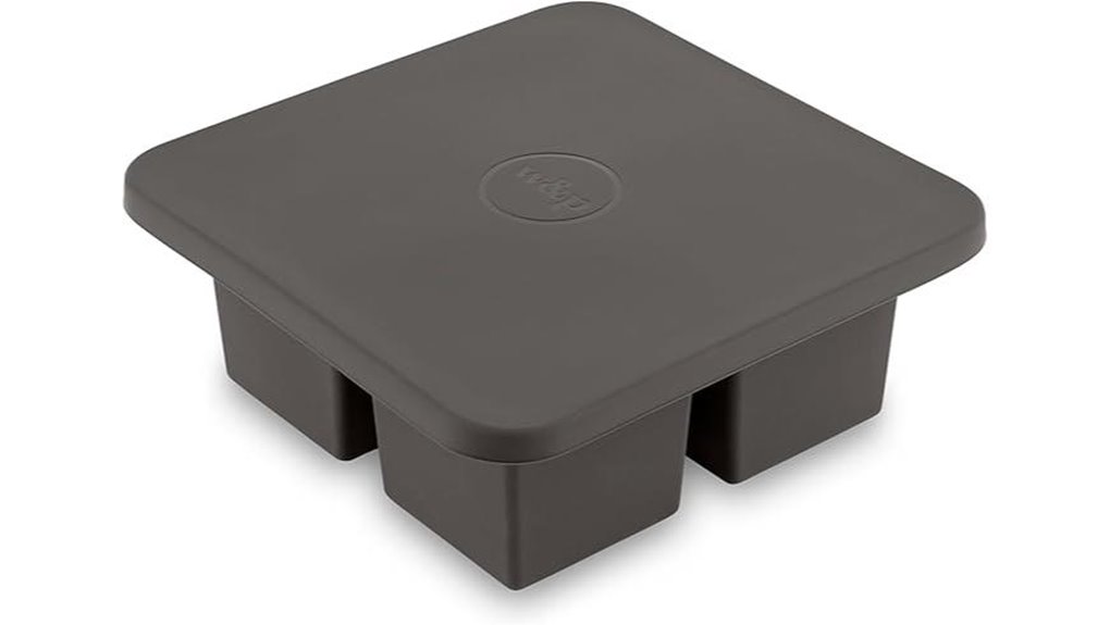w p charcoal silicone tray