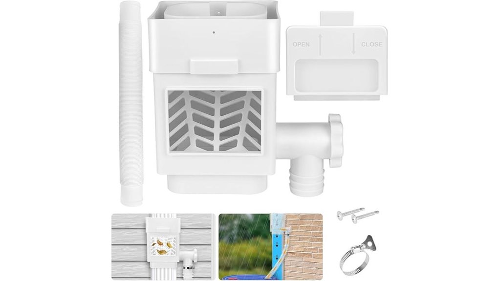 wadeo rainwater diverter kit