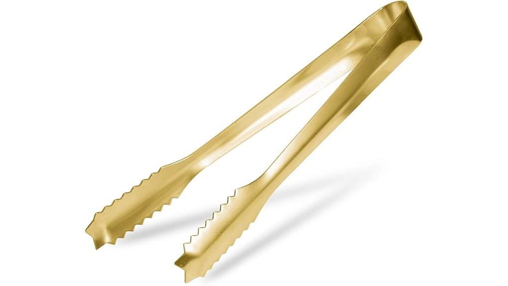 wafjamf gold plated 7 tongs