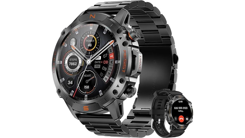 walkerfit rugged military smartwatch