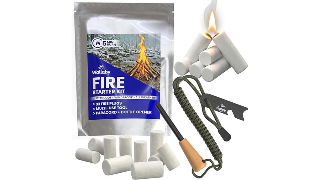 wallaby 33 plug fire starter
