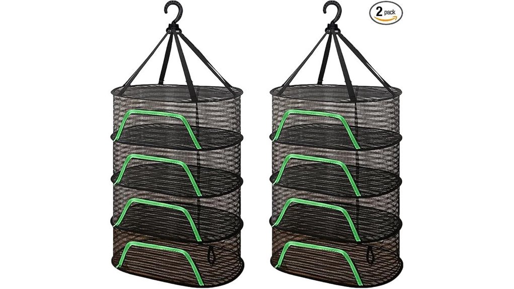 wallbig 2 pack herb racks