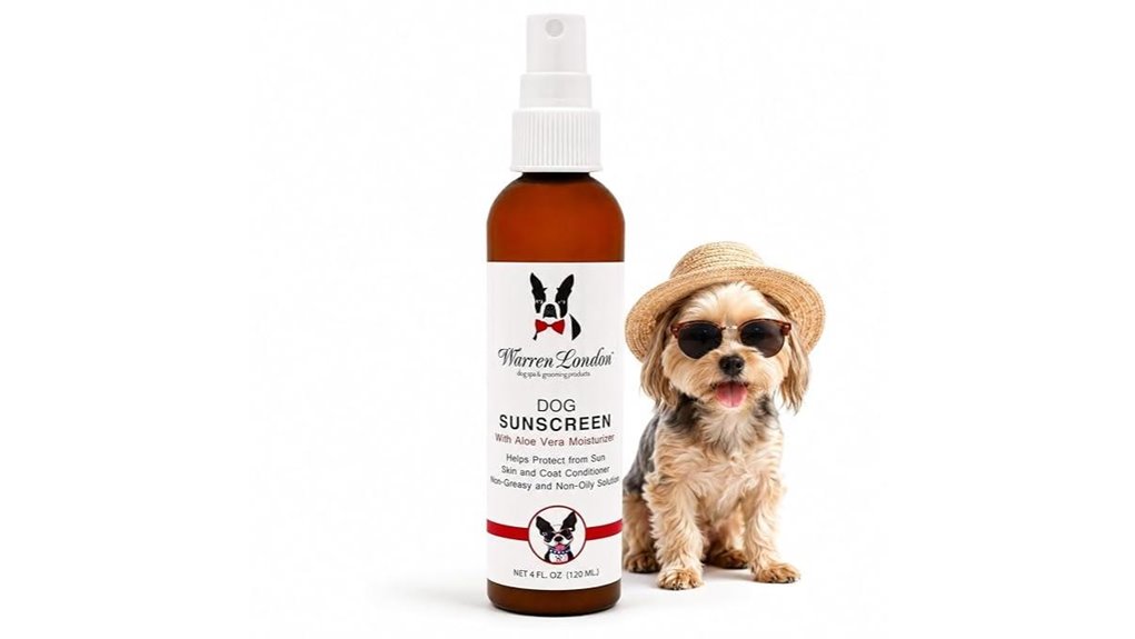 warren london dog sunscreen