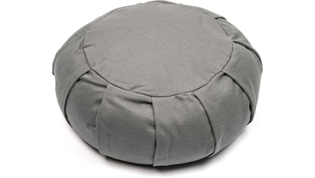 washable buckwheat meditation cushion