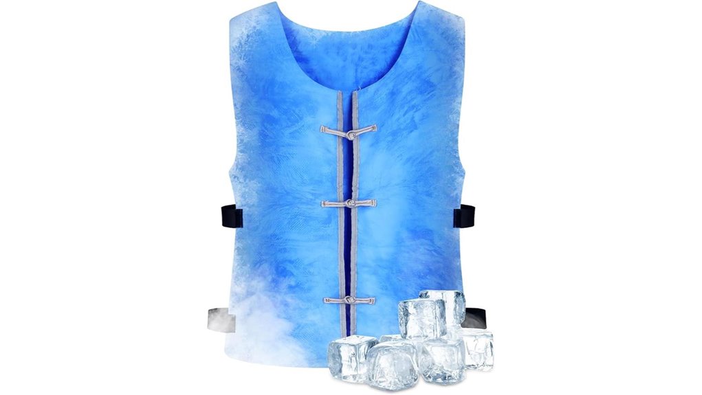 water activated evaporative cooling vest