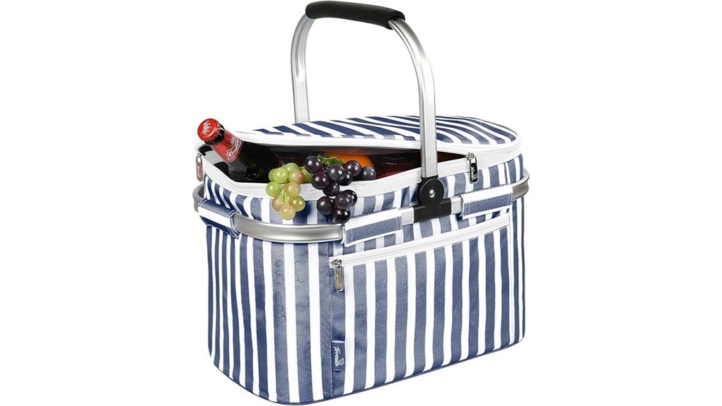 water resistant collapsible 34l basket