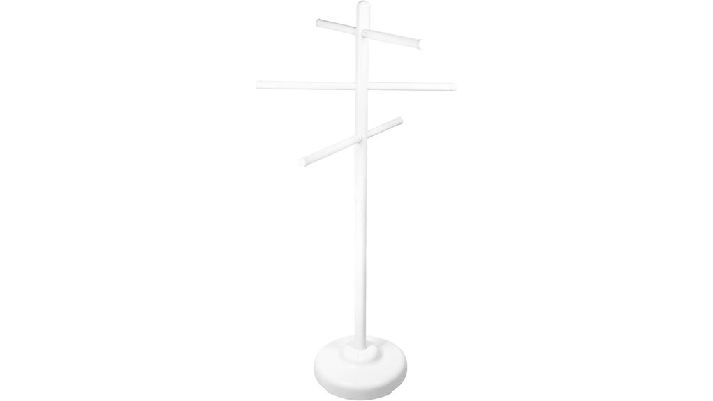 waterproof 3 arm towel rack
