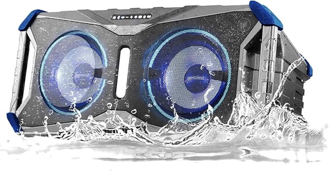 waterproof 400w bluetooth speaker