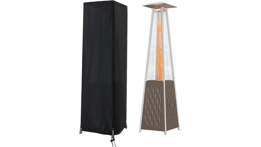 waterproof black pyramid cover