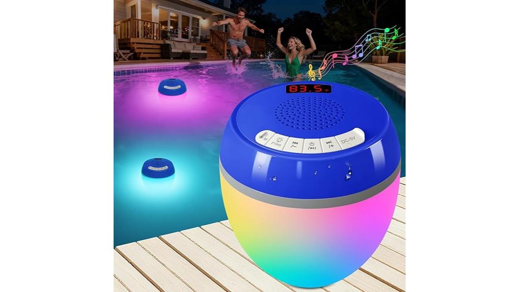 waterproof bluetooth led thermometer