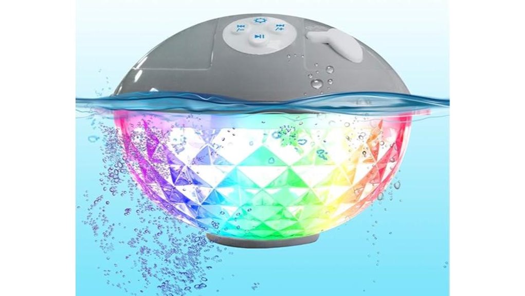 waterproof bluetooth pool speakers