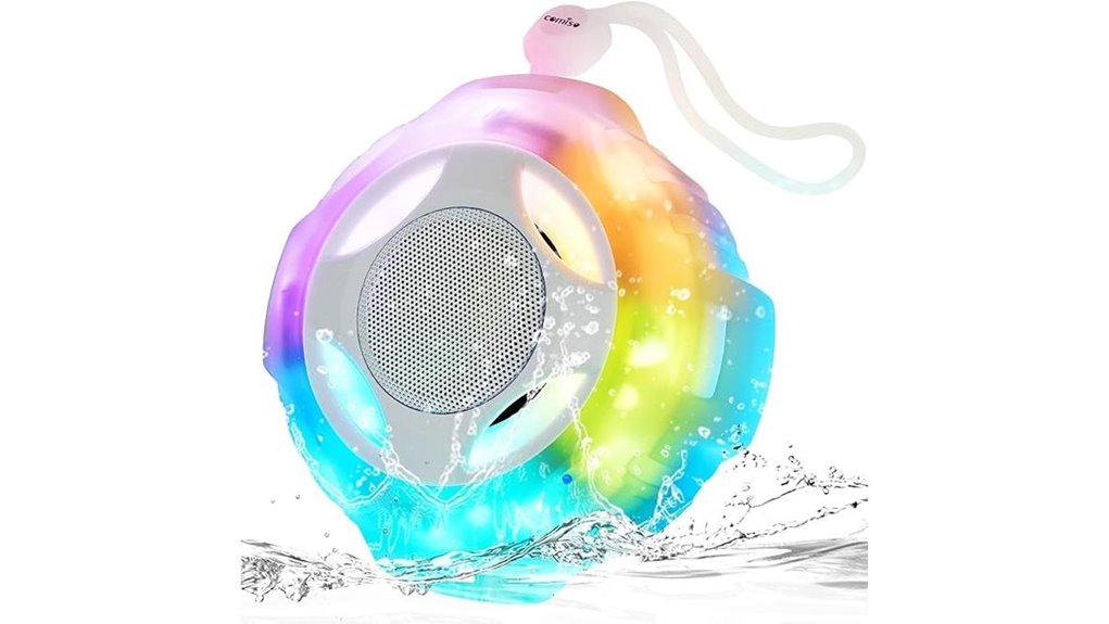 waterproof bluetooth shower speaker